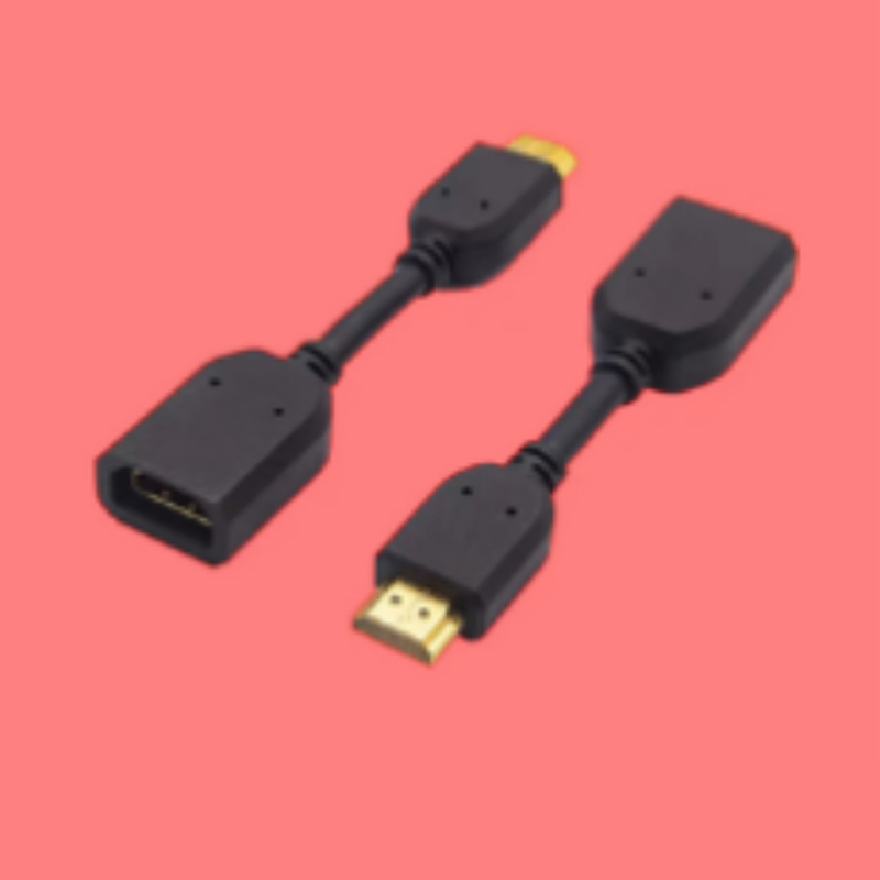 HDMI- Male To Female Extension Cable 10cm HDMI- Male To Female Extension Cable 10cm
